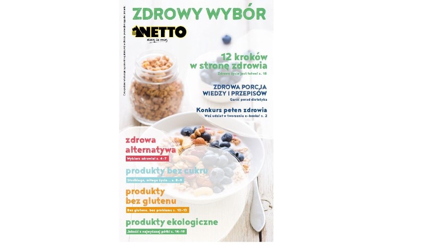 Netto rozszerzyło ofertę produktów dostępnych na Półce Zdrowia