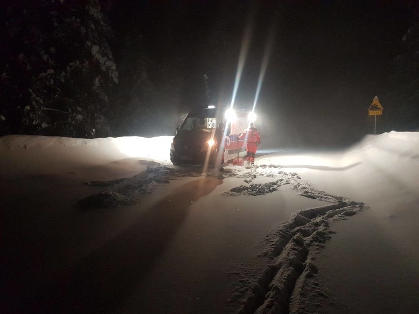 Bieszczady pod śniegiem i to dosłownie. W naszych górach...