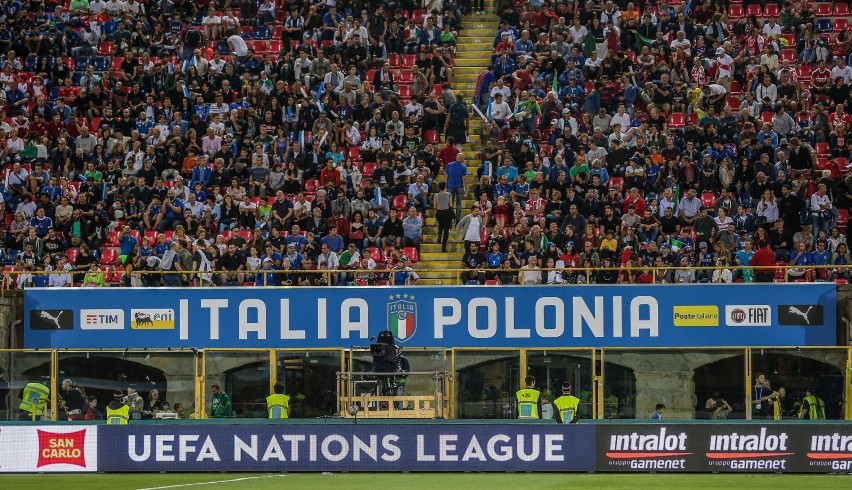 Piłkarska Liga Narodów. Mecz Włochy - Polska w Bolonii