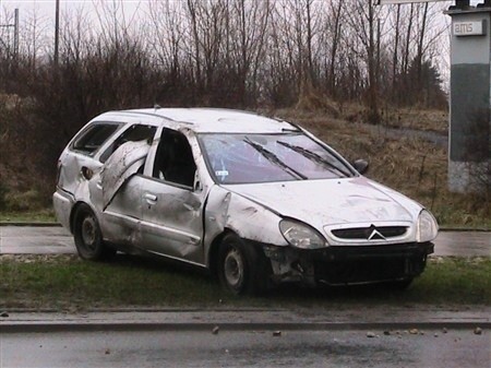 Xsara dachowała na torowisku (film)