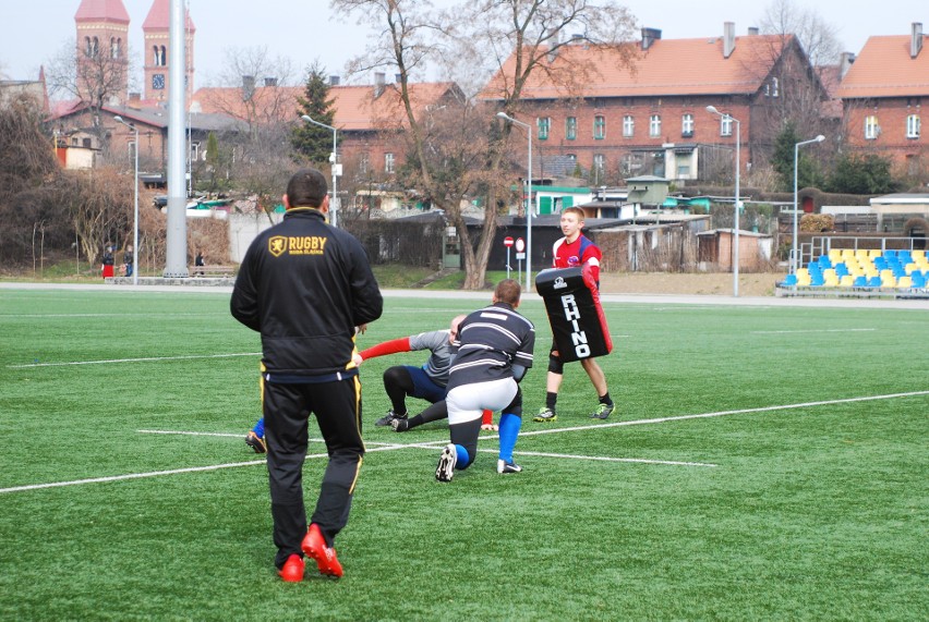 Rudzkie Gryfy wykorzystują każdą wolną chwilę na trening