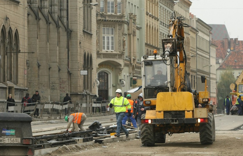 Krupniczą pojedziemy na Gwiazdkę. W styczniu rozkopią Zamkową (ZDJĘCIA)