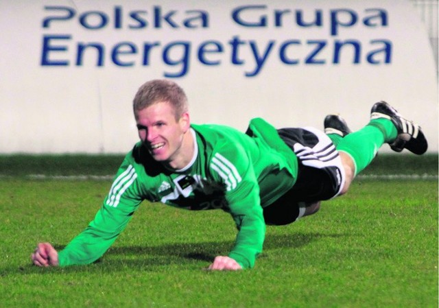 W GKS Bełchatów został między innymi Dawid Nowak