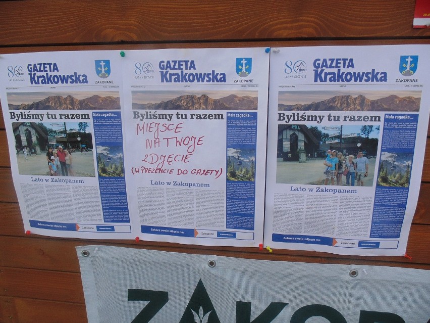 Letnia redakcja Gazety Krakowskiej w Zakopanem - u nas żaden turysta się nie nudzi [FOTO]