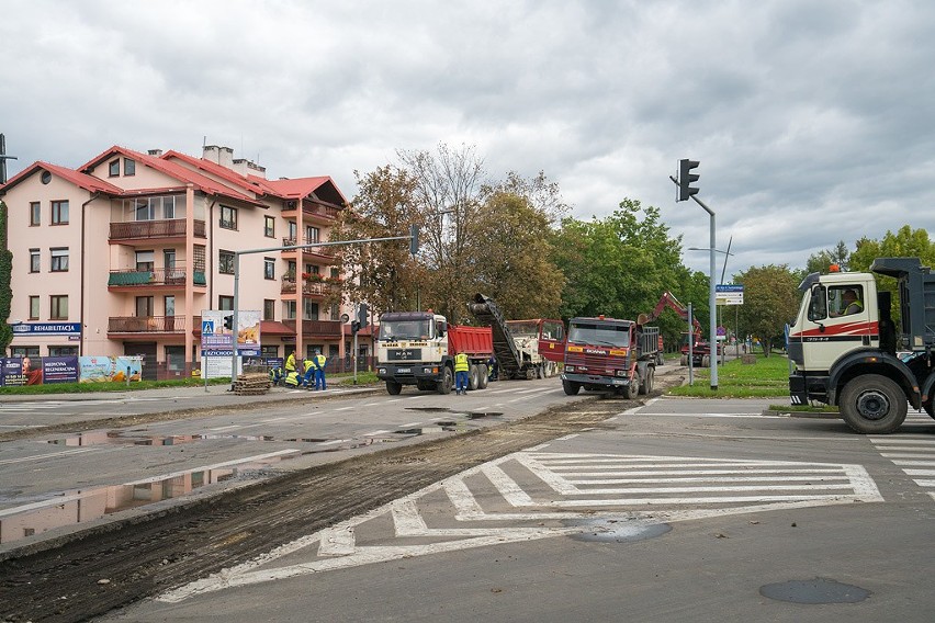 W Nowym Sączu powstaje nowe rondo 