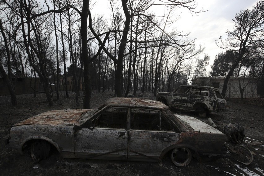 Pożary w Grecji. Jest ponad 60 ofiar śmiertelnych, w tym dwie osoby z Małopolski