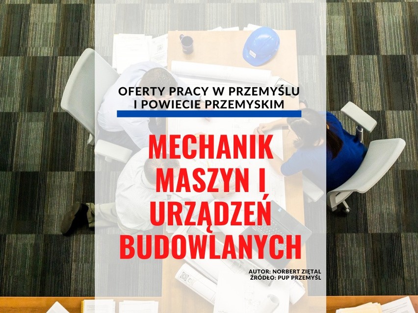 Stanowisko: mechanik maszyn i urządzeń budowlanych...