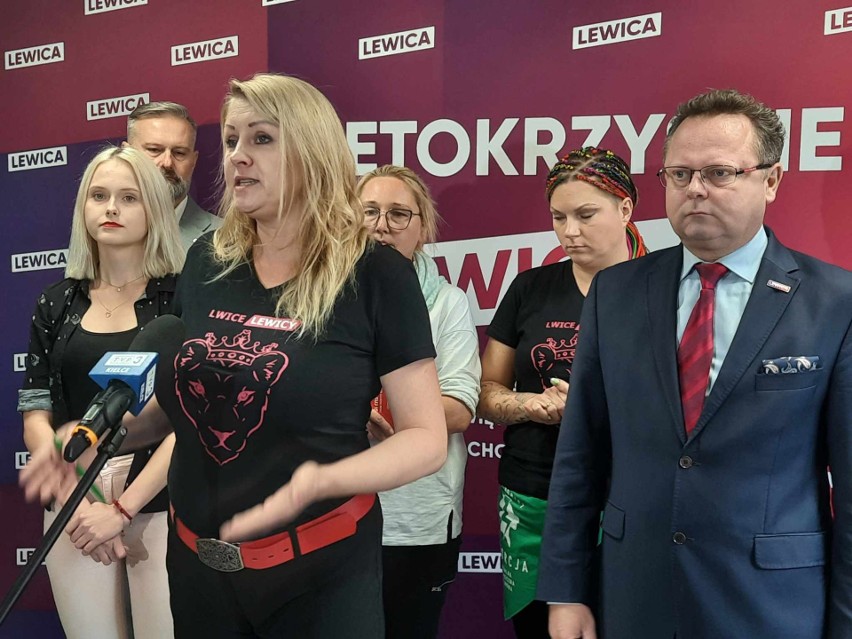 Wybory 2023. "Lwice Lewicy" będą walczyć o prawa kobiet. Kandydatki Nowej Lewicy ze Świętokrzyskiego mówiły o tym w Kielcach