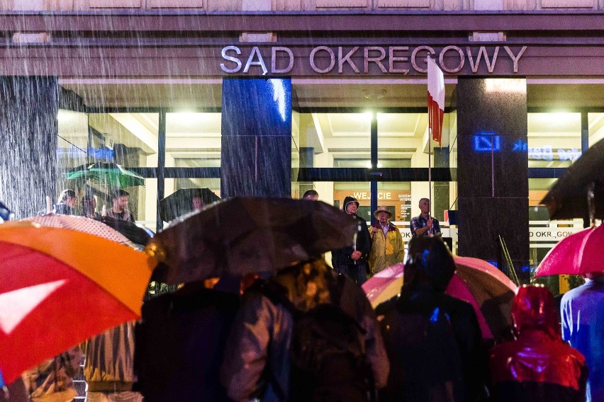 Protest przed sądem rozpocznie się o godz. 18.