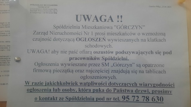 Spółdzielnia mieszkaniowa Górczyn, na terenie której działał, naciągacz, jest największą w mieście.