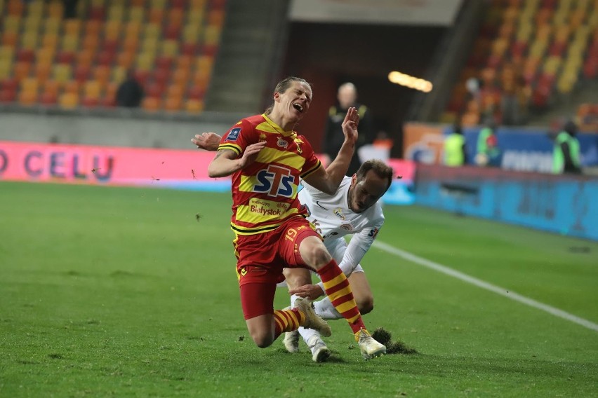 Jagiellonia przegrała u siebie z Zagłębiem Lubin 0:1