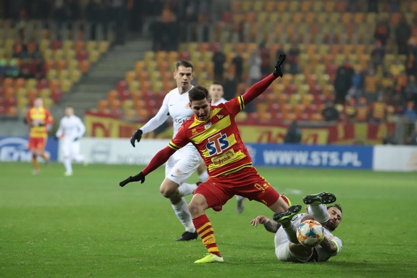 Jagiellonia przegrała u siebie z Zagłębiem Lubin 0:1