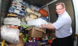 Proboszcz z Międzyrzecza zebrał dwie tony darów dla powodzian