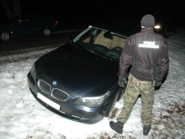 Luksusowe auto nie dojechało na Litwę