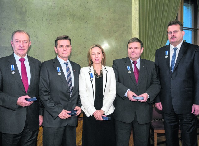 Przedsiębiorcy zostali też uhonorowani medalami "Honoris Gratia" przyznawanymi przez prezydenta Krakowa