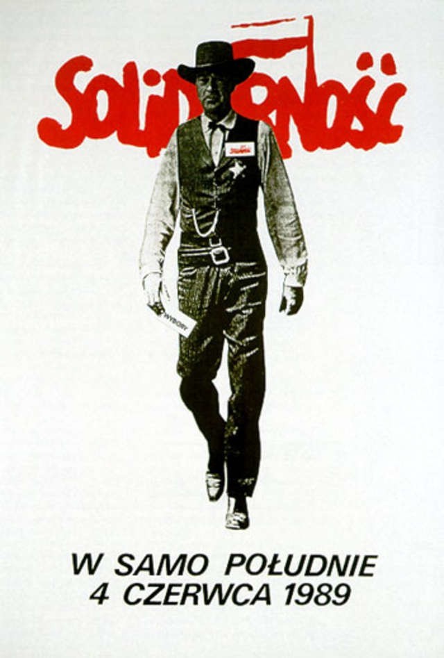 Plakat wyborczy "Solidarności" z 1989 roku.