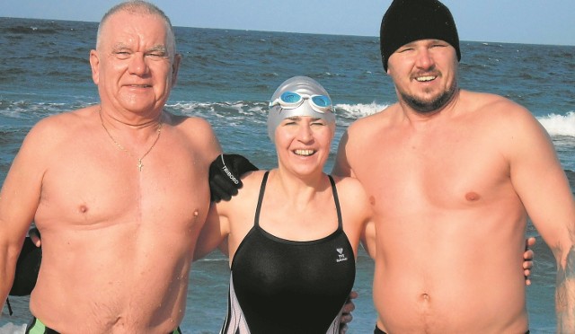 Paweł Alejski, Aldona Prusinowska i Damian Wawrzynkiewicz z  Mielna biorą udział w pucharze świata w pływaniu ekstremalnym.