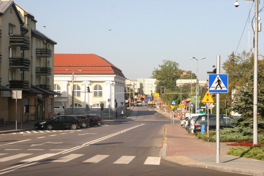 Ostrów Mazowiecka. Remont ulicy Grota-Roweckiego. Tak przebiegają prace 23.09.2020. Zdjęcia