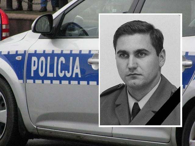 Marek Dziakowicz, policjant w Wałbrzycha.