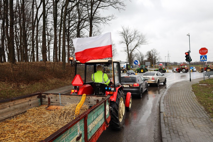 Protest rolników w Sędziszowie Małopolskim [ZDJĘCIA]