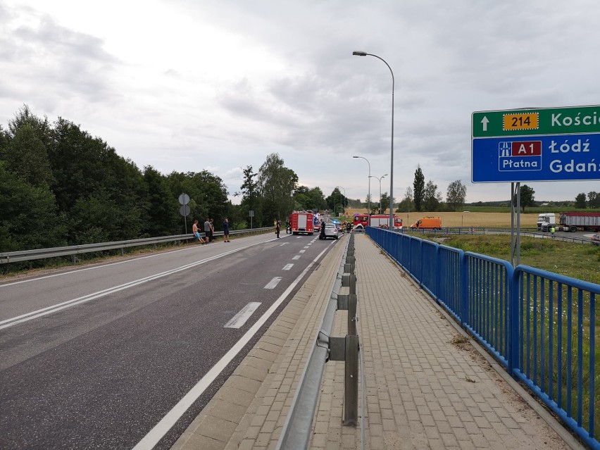 Śmiertelny wypadek na A1. W Warlubiu (powiat świecki)...