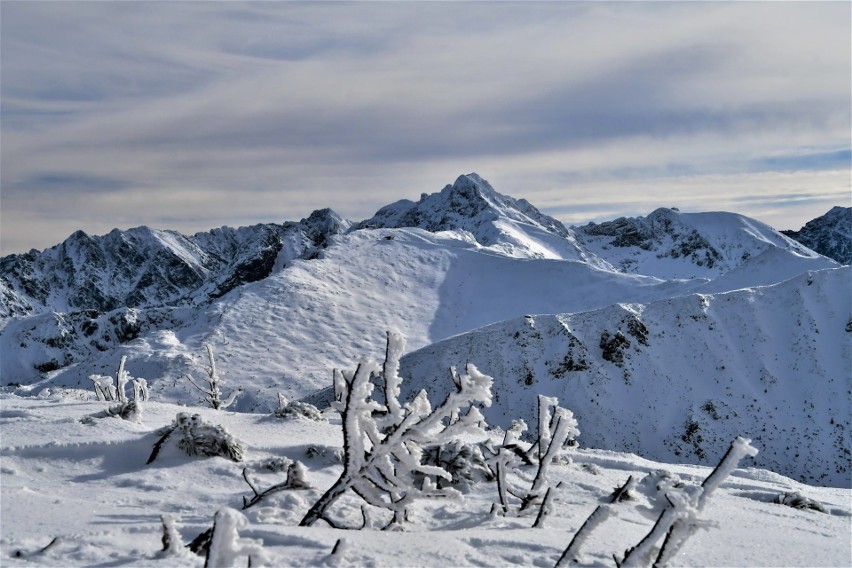 Zimowa wycieczka na Giewont.