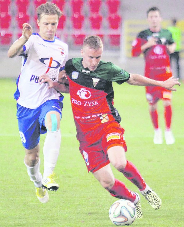 Piłkarzy GKS Tychy z trybun pięknego stadionu wspierało prawie 5,5 tysiąca kibiców. Zawodnicy zawiedli jednak fanów