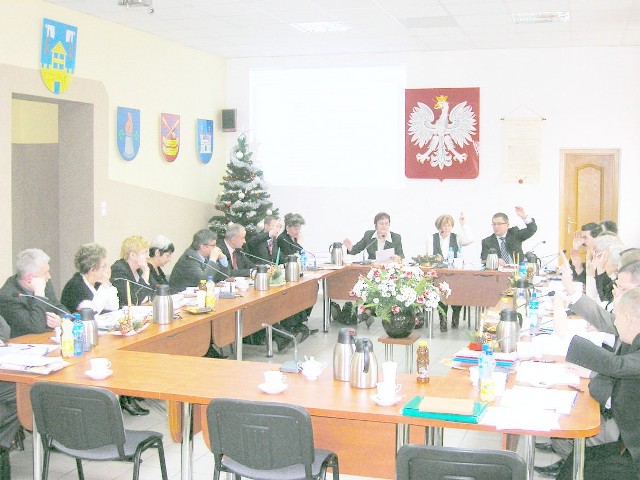 Henryk Tokarz, Stefan Firszt, Jan Bartos, Grażyna Janicka oraz Grzegorz Smytry wstrzymali się od głosu, gdy uchwalano budżet 2009 roku.