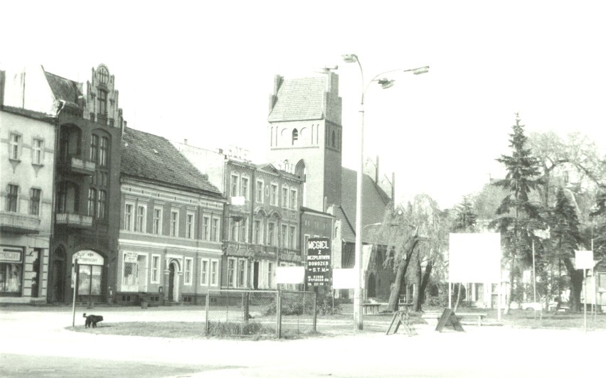 Fotografia z lat 80. XX wieku wykonana w Golubiu-Dobrzyniu