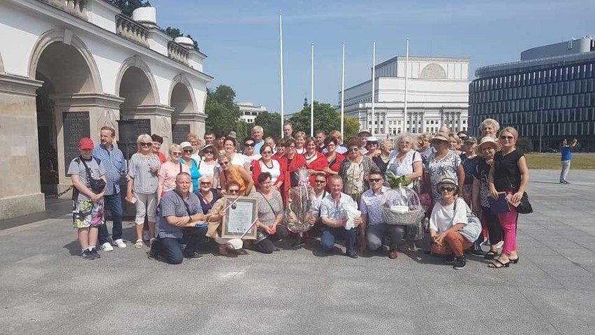 Powiat proszowicki. Odwiedzili Warszawę i Pałac Prezydencki