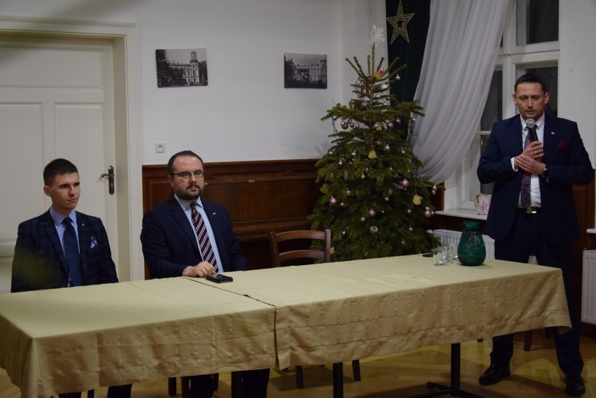 Minister Jabłoński w Czernicy w gminie Gaszowice