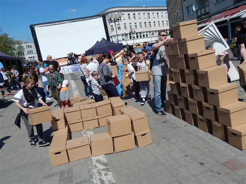 Plac Wolności zamienił się w wielką "strefę dla dzieci".