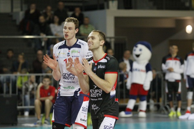 Sam Deroo (z lewej) i Paweł Zatorski należeli do najlepszych zawodników meczu.