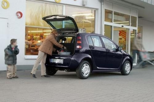 Fot. Smart: Bagażnik ma objętość 202 – 270 l, w zależności...