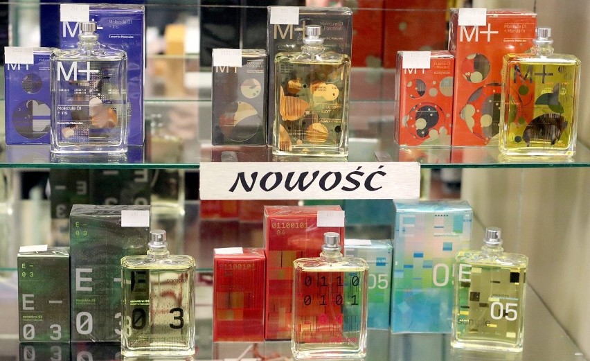 Perfumy molekularne to w łódzkich perfumeriach nowość.