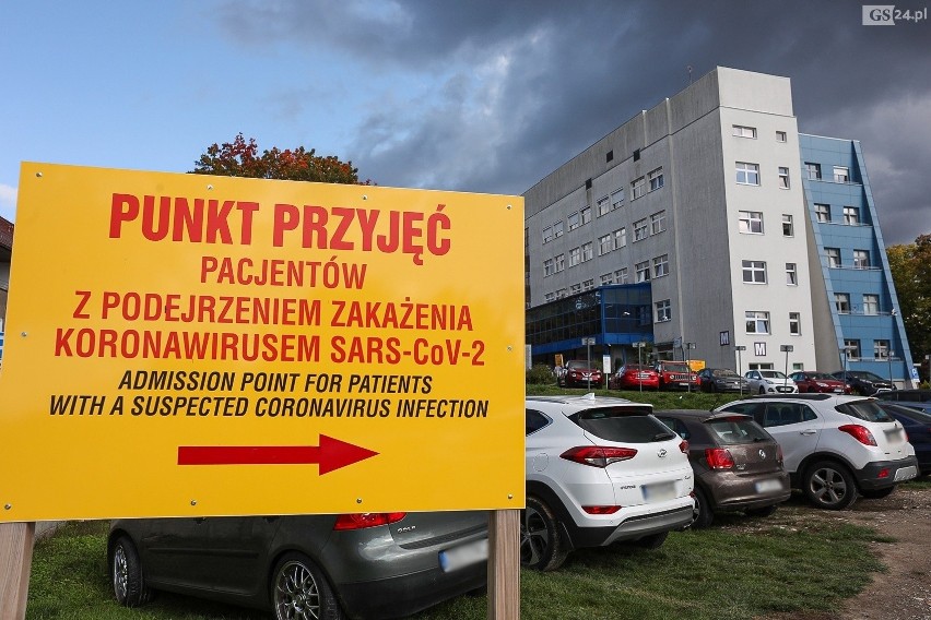 Szpital przy Arkońskiej w Szczecinie.