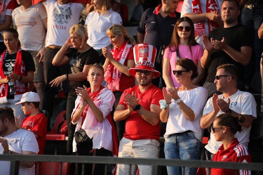 14.09.2021. Kraków: kibice na meczu ME w amp futbolu Polska...