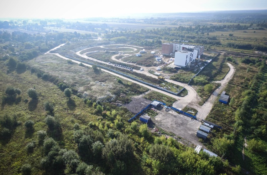 Nowe osiedle powstające na terenie dawnego Toru Lublin