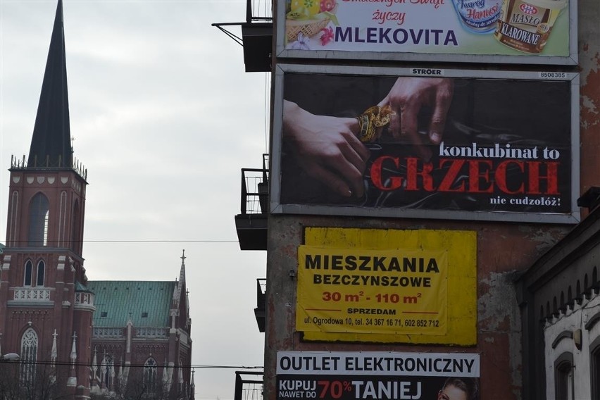 Konkubinat to grzech. Nie cudzołóż. Billboardy - m.in. w...