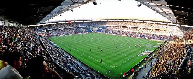 Broendby Stadion powstał w 1965, ale pod koniec poprzedniego wieku przeszedł modernizację