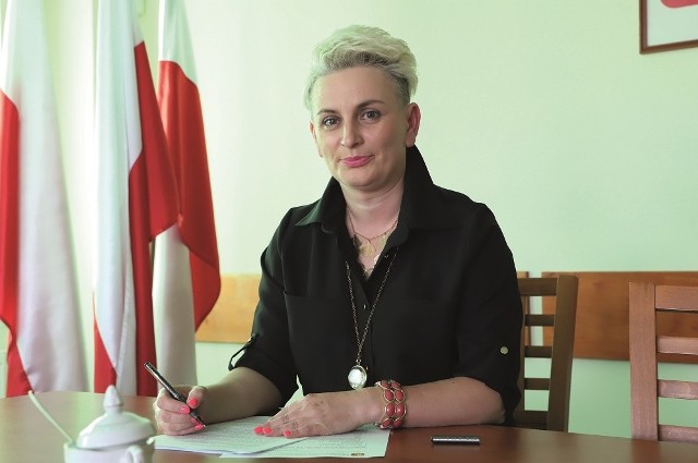 NA zdjęciu Justyna Rupniewska, szefowa Koła Gospodyń Wiejskich w Sworzycach.