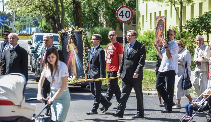 Boże Ciało Procesja Parafia pw Opatrzności Bożej...