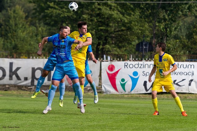 Nie dość, że był pewnym punktem swojej drużyny w meczu z Sokołem Kolbuszowa Dolna, to jeszcze zdobył gola na 1:0