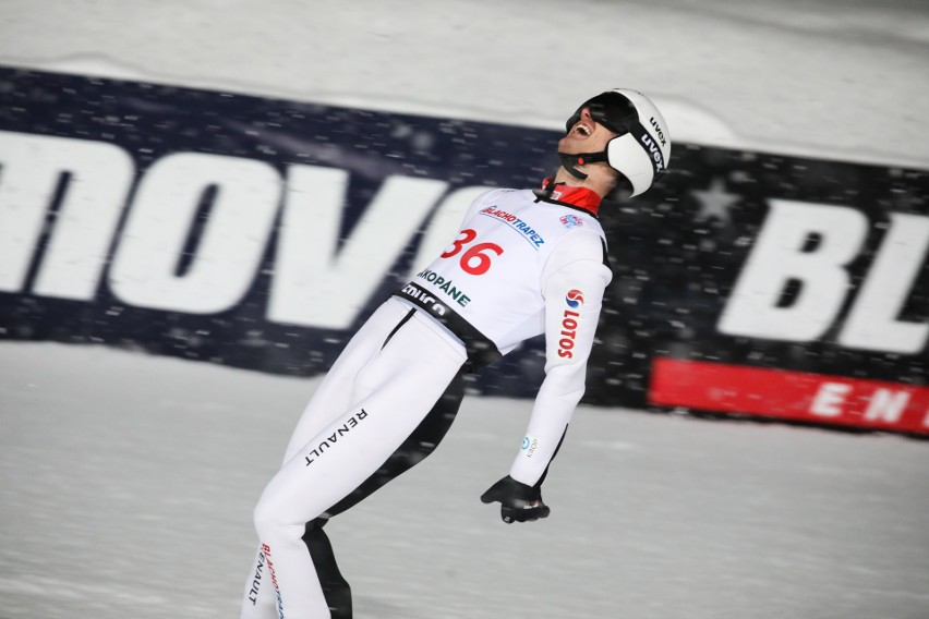 Andrzej Stękała po raz pierwszy w karierze stanął na podium...