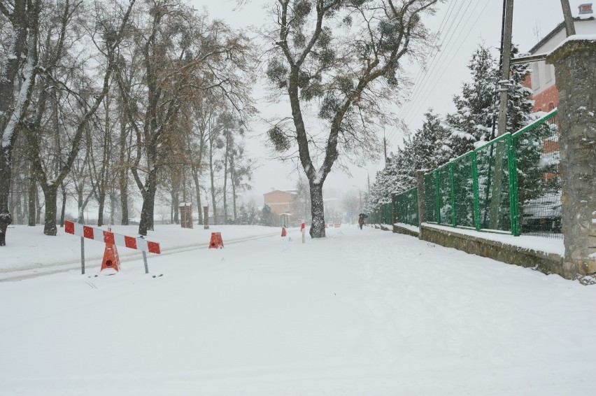 Zima wróciła do Kwidzyna! Miasto pod białą pierzyną [ZDJĘCIA/VIDEO]