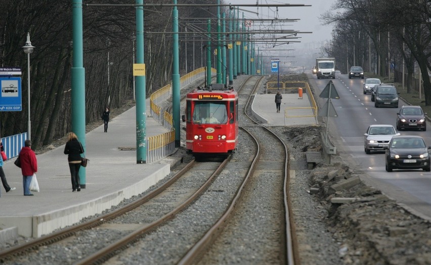 Remont torów przy Parku Śląskim