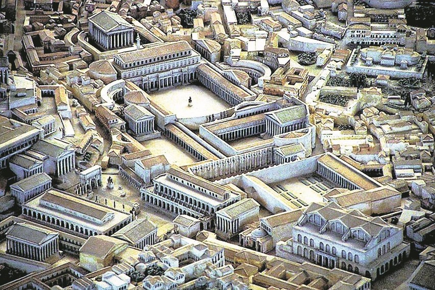 Rekonstrukcja centrum cesarskiego Rzymu