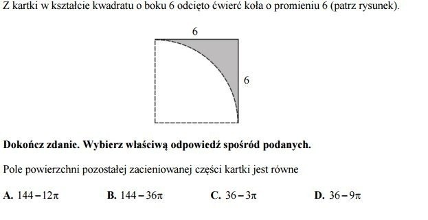 Egzamin gimnazjalny 2019. MATEMATYKA. Odpowiedzi, arkusze,...