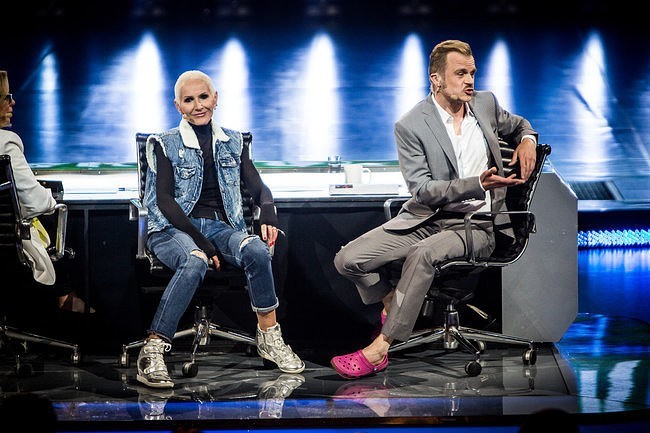 Kora i Piotr Rogucki w "MBTM" (fot. Polsat)