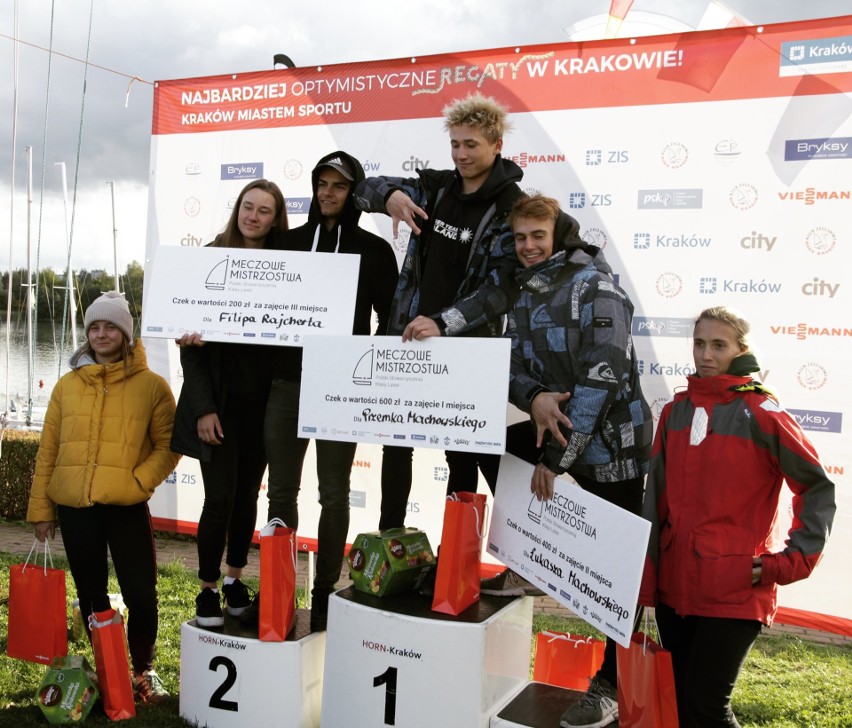 Kraków. Na Bagrach rozegrano Mistrzostwa Polskiego Stowarzyszenia Klasy Optimist i Laser